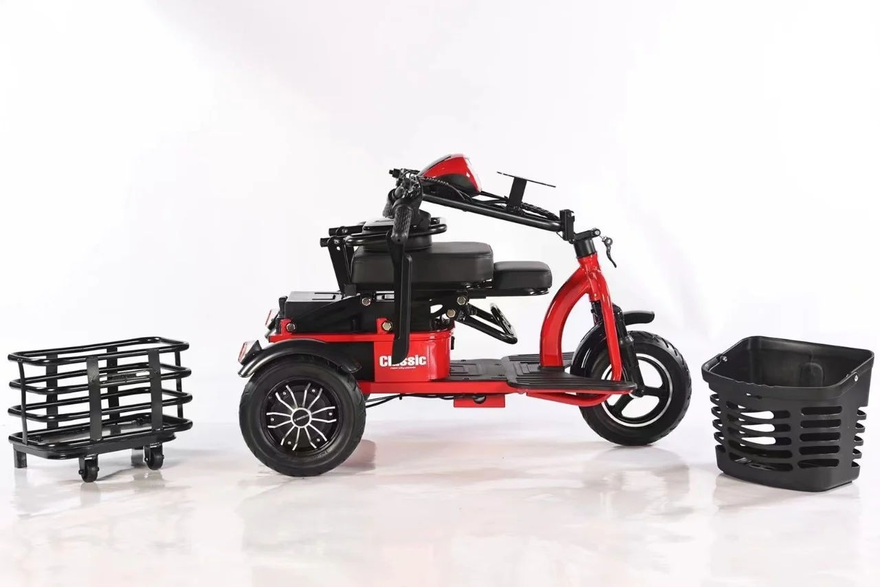 Electric Scooter 500W - Tricycle électrique pliable unisexe 500W, scooter