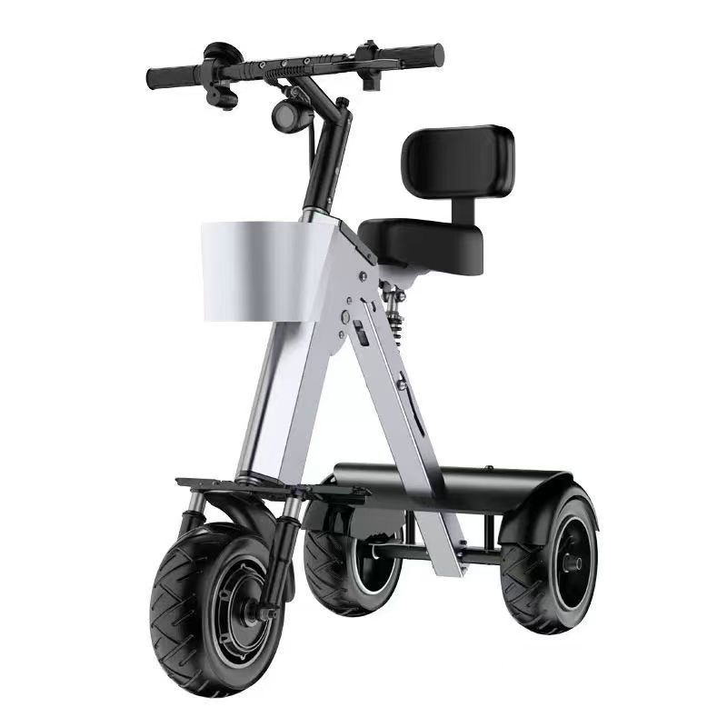 Electric Scooter - Voiture électrique pliable, petit tricycle électrique,
