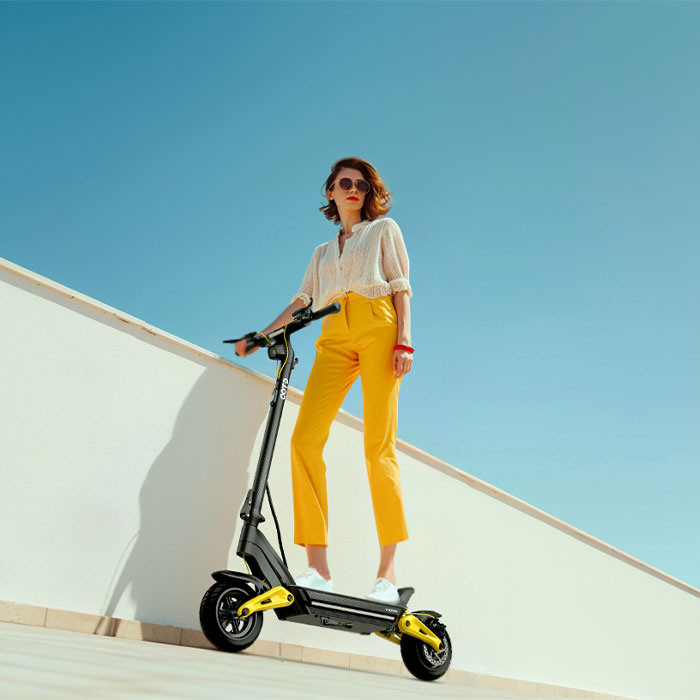 Stock ue Type C amortissement  - Folding Electric Scooter avis et prix