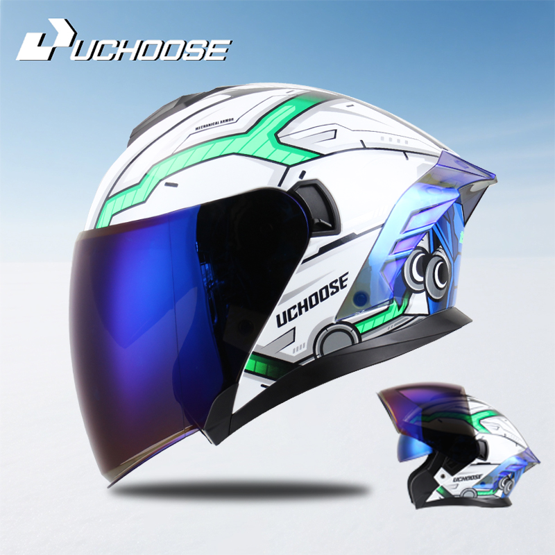 Casque de moto ouvert 715 pour - Scooter Helmet Set avis et prix